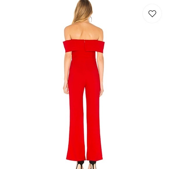 by the way. (Revolve) Red Jumpsuit - Picture 3 of 8